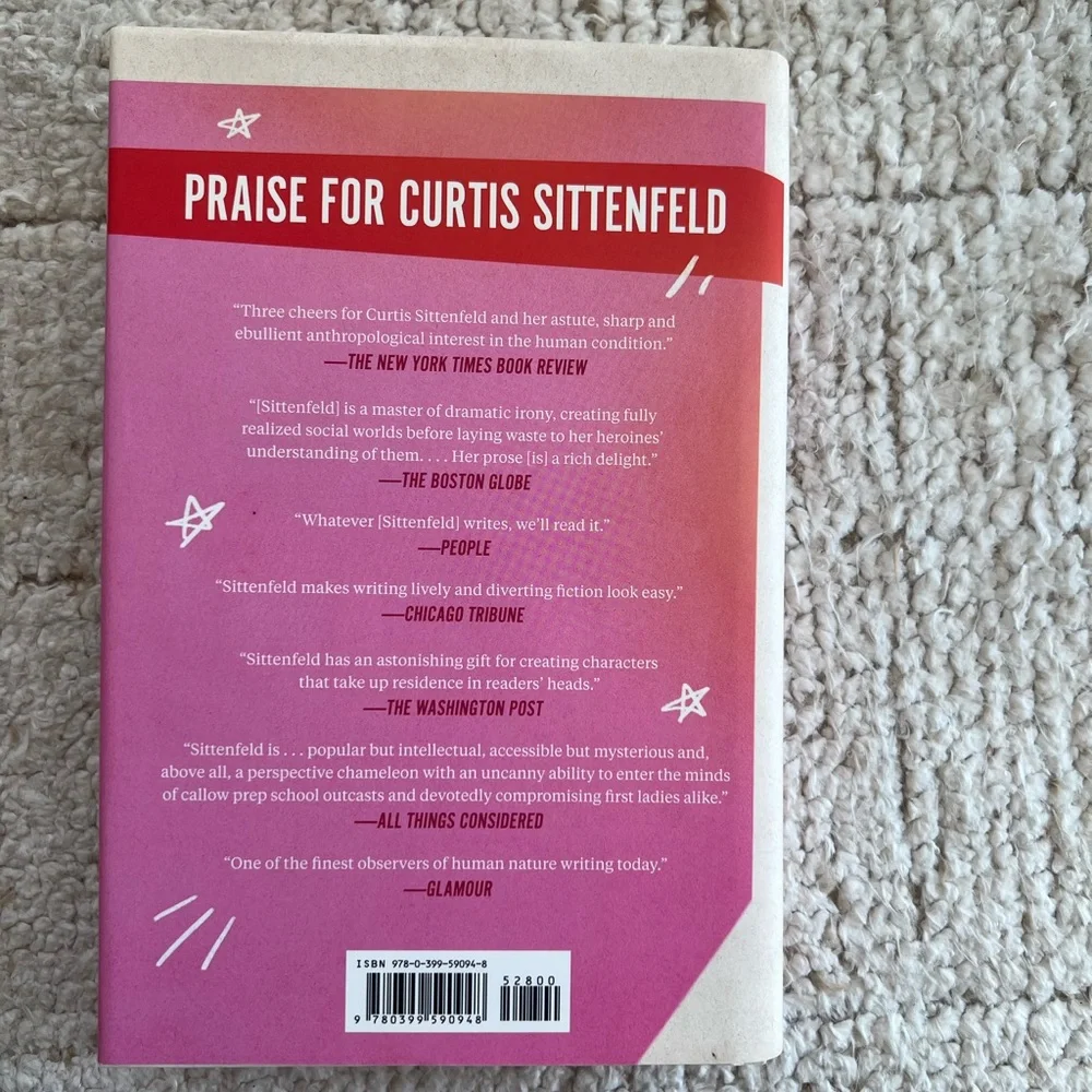 Hardcover Book: Romantic Comedy by Curtis Sittenfeld